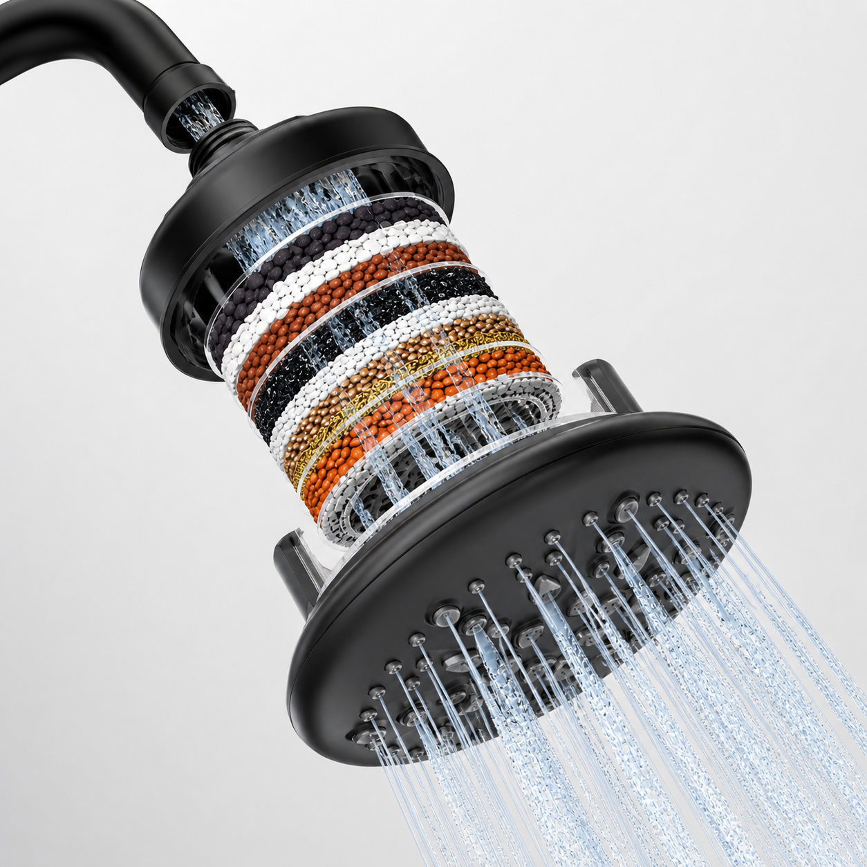 💦 Filtro Agua Pura y Masajeador de Alta Presión