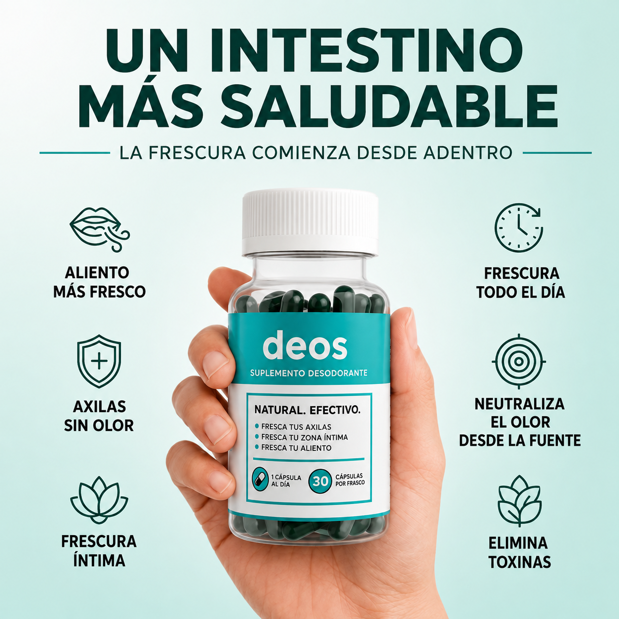 Desodorante Natural en Cápsulas Deos™