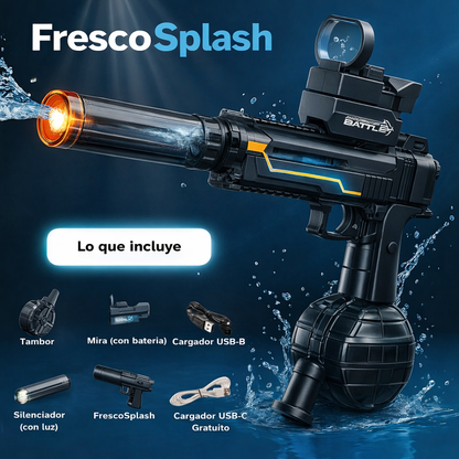 🌊 FrescoSplash – Pistola de Agua Eléctrica Automática