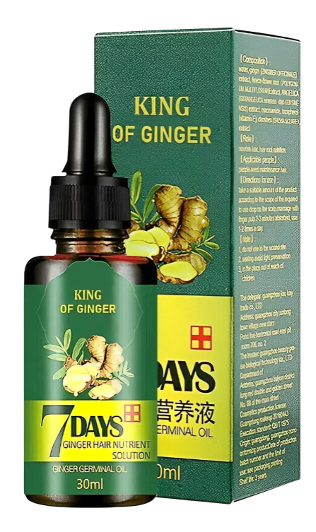 🌿 Tónico Capilar de Jengibre – Fortalece y Estimula el Crecimiento del Cabello