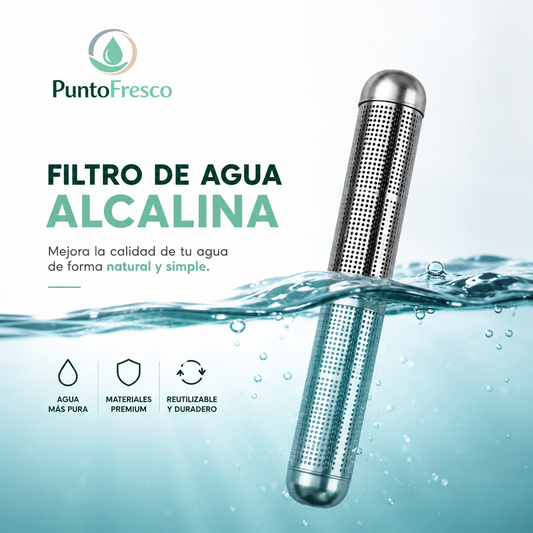 Filtro Alcalinizador de Agua Portable
