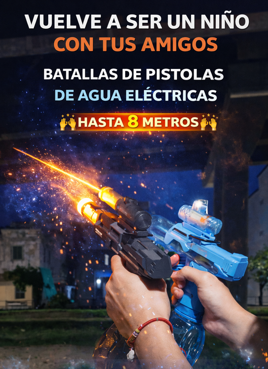 🌊 FrescoSplash – Pistola de Agua Eléctrica Automática